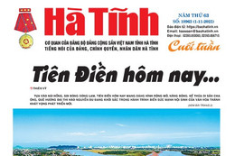 Báo in Hà Tĩnh cuối tuần ngày 1/11/2025