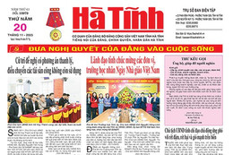 Báo in Hà Tĩnh ngày 20/11/2025