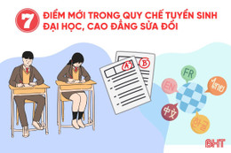 [Motion Graphics] 7 điểm mới trong quy chế tuyển sinh đại học, cao đẳng sửa đổi