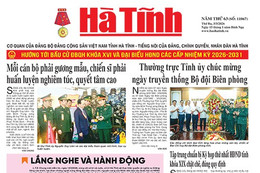 Báo in Hà Tĩnh ngày 3/3/2026