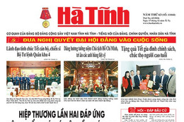 Báo in Hà Tĩnh ngày 4/2/2026