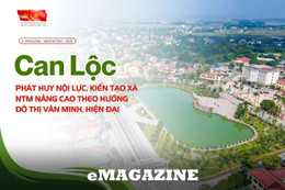 Can Lộc phát huy nội lực, kiến tạo xã nông thôn mới nâng cao theo hướng đô thị văn minh, hiện đại