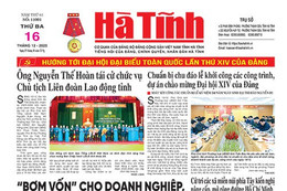 Báo in Hà Tĩnh ngày 16/12/2025