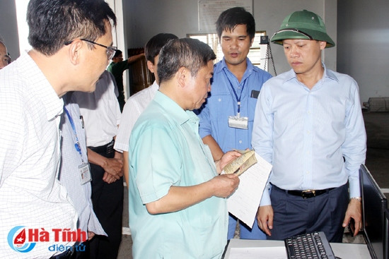 Bí thư Tỉnh ủy kiểm tra một số công trình, dự án trên địa bàn TP. Hà Tĩnh ảnh 5