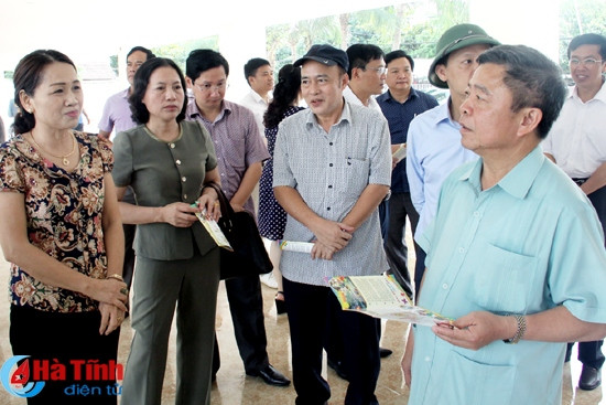 Bí thư Tỉnh ủy kiểm tra một số công trình, dự án trên địa bàn TP. Hà Tĩnh ảnh 4