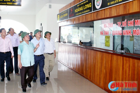 Bí thư Tỉnh ủy kiểm tra một số công trình, dự án trên địa bàn TP. Hà Tĩnh ảnh 2