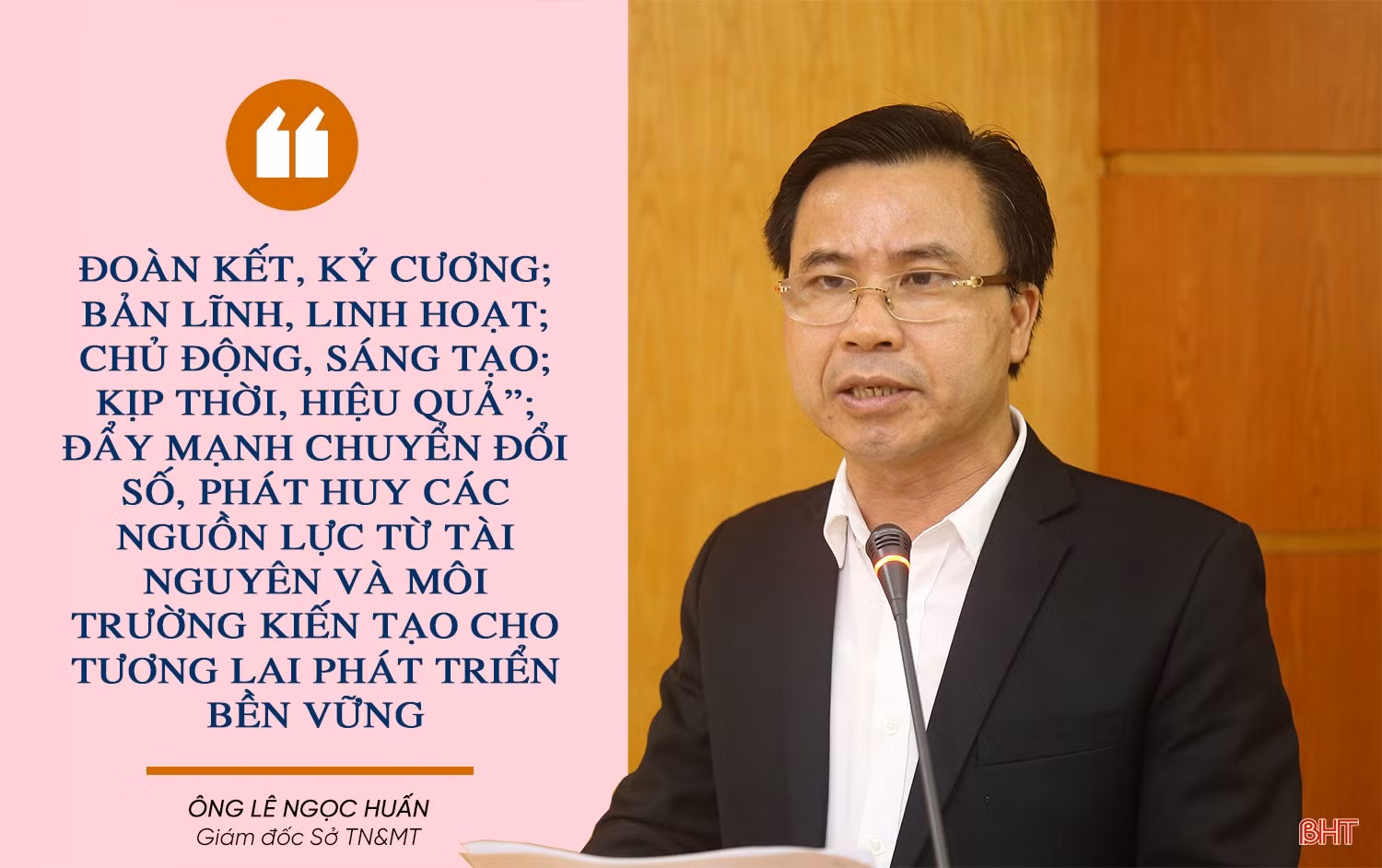 Phát huy các nguồn lực từ tài nguyên và môi trường, kiến tạo cho tương lai bền vững
