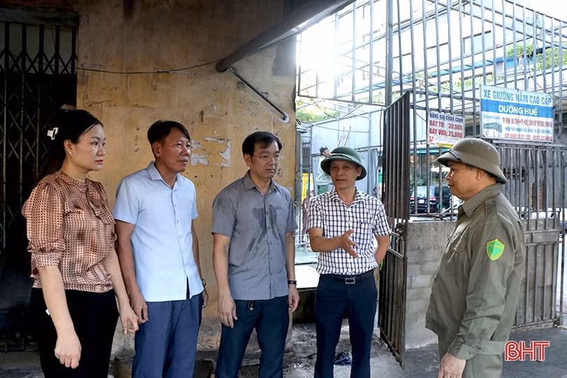 Giải phóng vỉa hè, tạo diện mạo cho khu vực trung tâm TP Hà Tĩnh