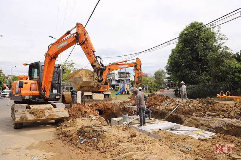 Không ngừng cải thiện, nâng cấp hạ tầng đô thị trung tâm Hà Tĩnh