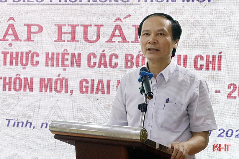 Hướng dẫn thực hiện bộ tiêu chí nông thôn mới giai đoạn 2022-2025
