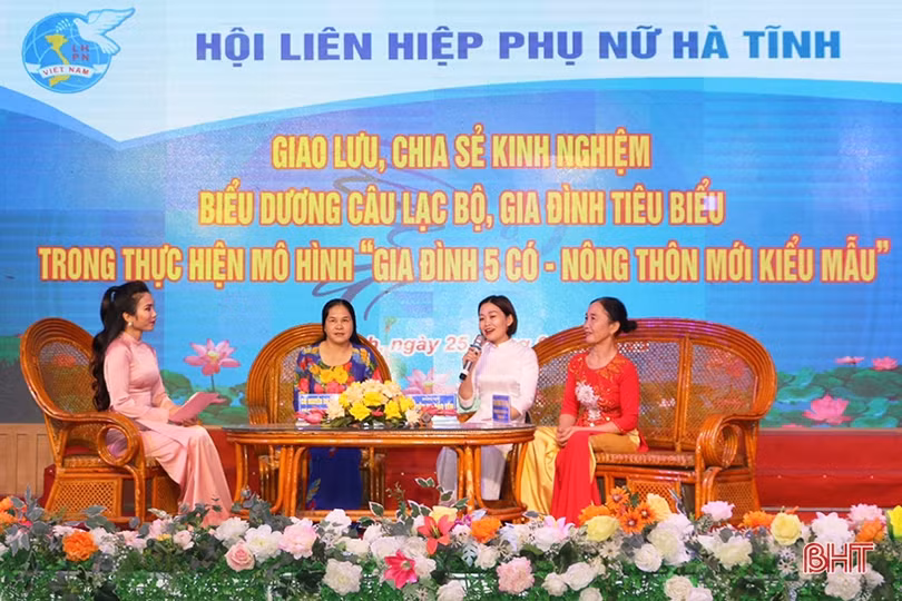 Hà Tĩnh biểu dương điển hình trong thực hiện mô hình “Gia đình 5 có - Nông thôn mới kiểu mẫu”