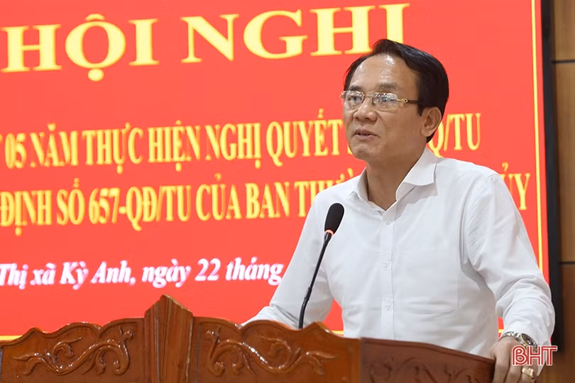 Thị xã Kỳ Anh chú trọng phát triển Đảng trong doanh nghiệp