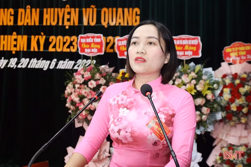 Hội nông dân các huyện Kỳ Anh, Vũ Quang đại hội nhiệm kỳ 2023 - 2028