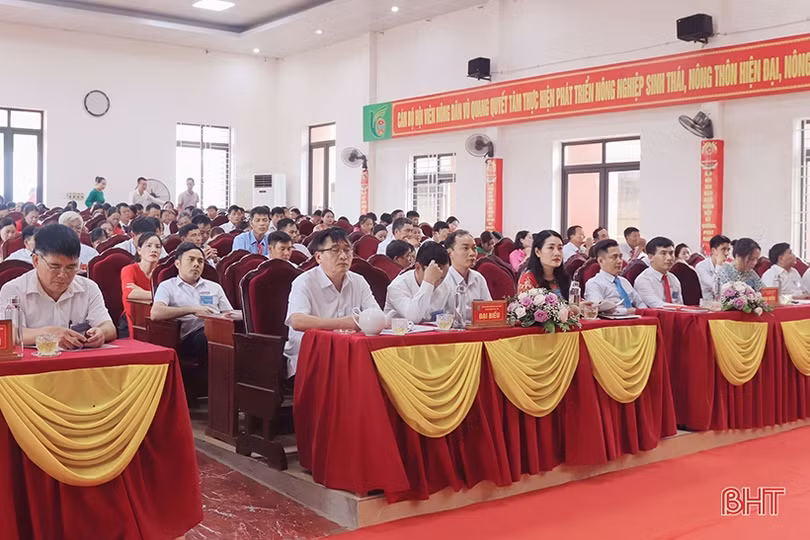 Hội nông dân các huyện Kỳ Anh, Vũ Quang đại hội nhiệm kỳ 2023 - 2028