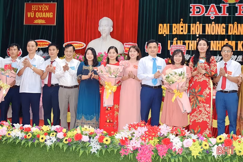 Hội nông dân các huyện Kỳ Anh, Vũ Quang đại hội nhiệm kỳ 2023 - 2028