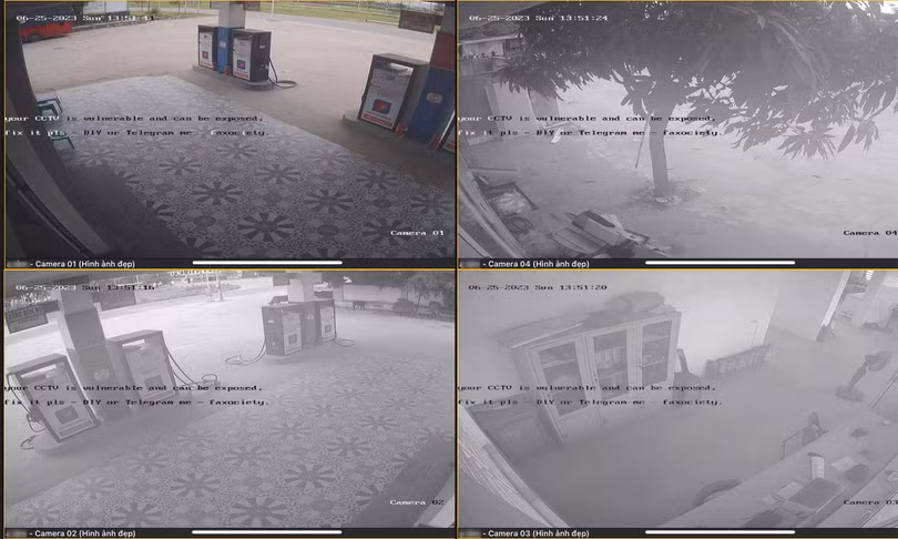 Nhiều camera Hikvision tại Việt Nam xuất hiện thông báo lạ