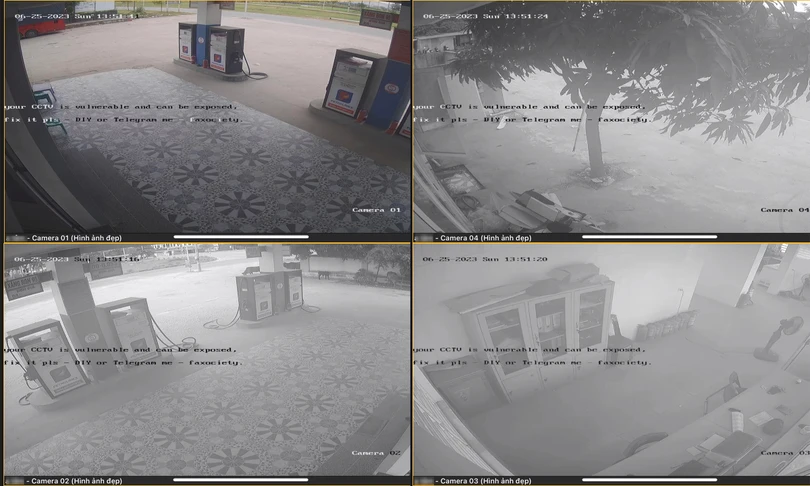 Nhiều camera Hikvision tại Việt Nam xuất hiện thông báo lạ