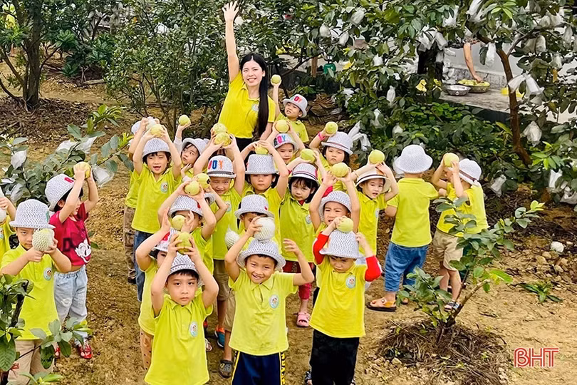 Mầm non Trí Đức: Mang tới trải nghiệm mới cho trẻ từ môi trường thực tế