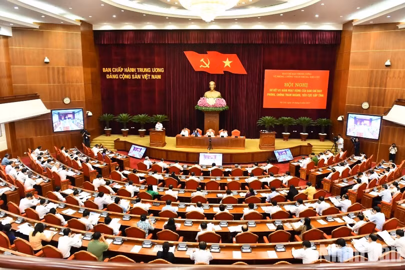 Thành lập BCĐ phòng chống tham nhũng, tiêu cực cấp tỉnh phù hợp với yêu cầu thực tiễn