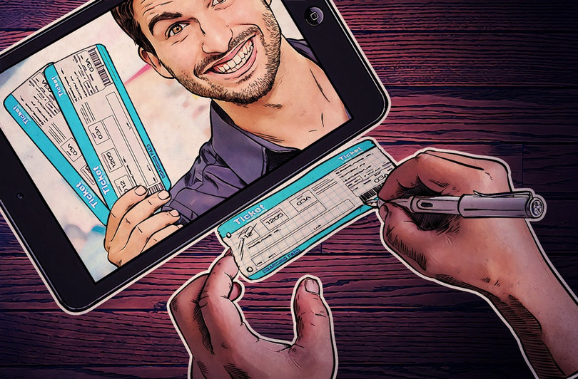 Tin tặc có thể dễ dàng sao chép thông tin vé của người dùng. Ảnh: Kaspersky. FBI cảnh báo thói quen của người dùng mạng xã hội