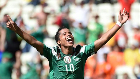 Sau bàn của Dos Santos, Mexico chơi không tốt.