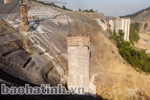 Dự án Thủy lợi Ngàn Trươi - Cẩm Trang được đẩy nhanh tiến độ