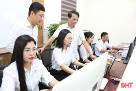 Nhiều địa phương ở Hà Tĩnh tiếp tục vận hành thử nghiệm hoạt động chính quyền cấp xã mới