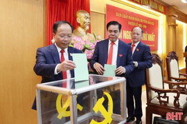 Sáng nay, Đại hội đại biểu Đảng bộ Hà Tĩnh lần thứ XX công bố kết quả bầu nhân sự chủ chốt