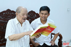 Mùa thu cách mạng trong ký ức người cán bộ tiền khởi nghĩa ở Hà Tĩnh