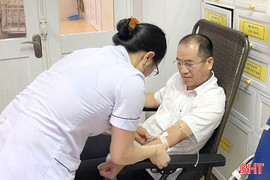 Sau 4 ngày kêu gọi, BVĐK tỉnh Hà Tĩnh tiếp nhận hơn 140 đơn vị máu 