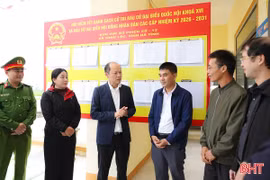 Hà Tĩnh có 4 tập thể, cá nhân được Thủ tướng Chính phủ tặng bằng khen trong bầu cử 