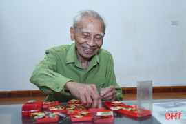 Trung tá Phan Xuân Đức - đảng viên 70 năm tuổi Đảng trung kiên, mẫu mực