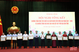 Hà Tĩnh tổng kết chương trình xóa nhà tạm, giảm nghèo bền vững