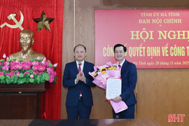 Đồng chí Nguyễn Thanh Điện giữ chức Phó Trưởng ban Thường trực Ban Nội chính Tỉnh ủy