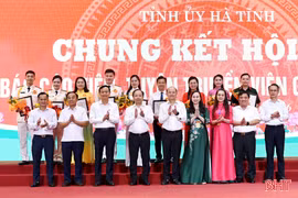 Thí sinh Đảng bộ xã Đức Thịnh nhất Hội thi Báo cáo viên, Tuyên truyền viên giỏi Hà Tĩnh