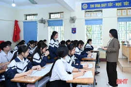 Thi đua dạy tốt, học tốt dưới những mái trường mang tên Tổng Bí thư Hà Huy Tập