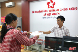 Nỗ lực gỡ khó, vận hành thông suốt trung tâm hành chính công cấp xã