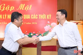 Hà Tĩnh gặp mặt cán bộ quản lý nghỉ hưu qua các thời kỳ