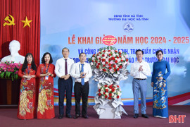 Trường Đại học Hà Tĩnh khai giảng năm học mới 2024 - 2025