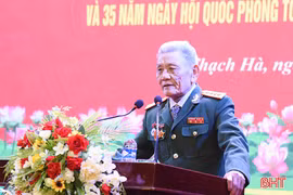 Các địa phương gặp mặt cán bộ quân đội nghỉ hưu