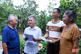 Cán bộ thôn, tổ dân phố sau sắp xếp ở Hà Tĩnh có thêm mức phụ cấp