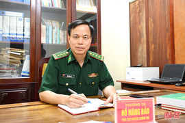 Thượng tá Hồ Năng Bảo - bạn đồng hành của người dân vùng biên