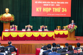 HĐND tỉnh Hà Tĩnh chất vấn và trả lời chất vấn các vấn đề đại biểu, cử tri quan tâm