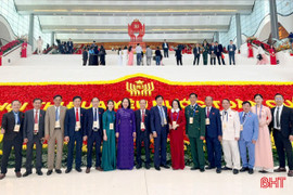 Đoàn đại biểu Hà Tĩnh dự Đại hội Thi đua yêu nước toàn quốc lần thứ XI 