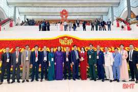 Đoàn đại biểu Hà Tĩnh dự Đại hội Thi đua yêu nước toàn quốc lần thứ XI 