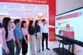 “Không gian số đại hội” - điểm nhấn tại Đại hội Đảng bộ tỉnh Hà Tĩnh lần thứ XX
