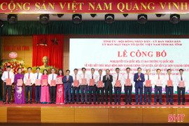 Danh sách bí thư đảng ủy, chủ tịch HĐND 69 xã, phường ở Hà Tĩnh 