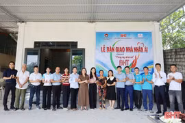 Chương trình Vòng tay nhân ái BHT bàn giao nhà cho hoàn cảnh khó khăn tại xã Đức Thọ