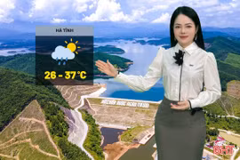 Dự báo thời tiết Hà Tĩnh ngày 16/8: Ngày nắng nóng, chiều và đêm có mưa vài nơi