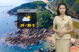 Dự báo thời tiết Hà Tĩnh ngày 30/9: Ngày nắng, có nơi đến 36 độ C